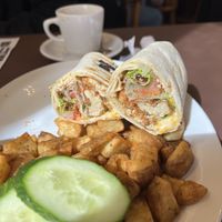 Bacon Chicken Ranch Wrap  at Queens Coach in Niagara Falls