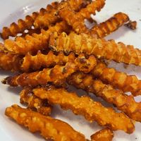 Sweet potato friess  at Queens Coach in Niagara Falls