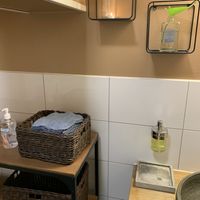 Reusable towels  at Skrymslet Under Trappan in Norrkoping