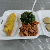 Good food but the waste... at El Jardin Vegetariano in Panama City