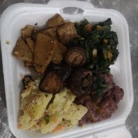 Our picks from the buffet at El Jardin Vegetariano in Panama City