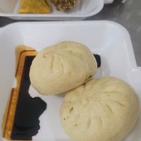 buns filled with cabbage and soy at El Jardin Vegetariano in Panama City