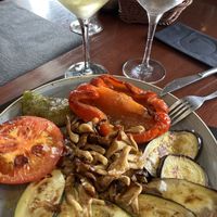 Grilled vegetables  at Satistegi in Getxo