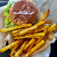 Best vegetarian burger!!  at Chicana Vegana in Fullerton
