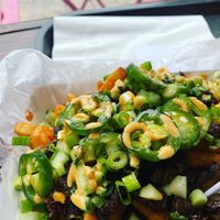 Mexigogi Fries  at Chicana Vegana in Fullerton