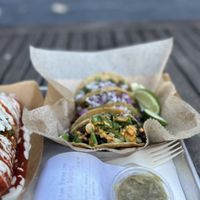 All the tacos  at Chicana Vegana in Fullerton