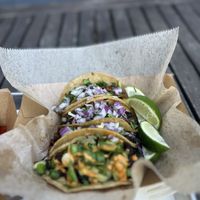 Tacos  at Chicana Vegana in Fullerton