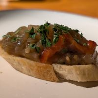 Amuse bouche at The Argentine Experience in Buenos Aires