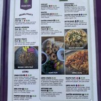 Menu  at Vegan Stops in Garden Grove