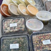 Dips   at Vegan Stops in Garden Grove