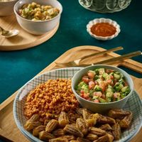 Healthy Mediterranean at Vegan Stops in Garden Grove