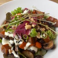 Vegan Salad at Brasserie Zuss in Boxmeer