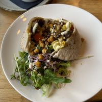 Vegan pita   at Brasserie Zuss in Boxmeer