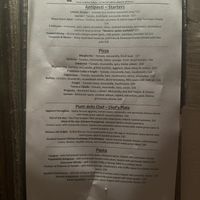 2024 New Menu - no longer has Penne Vegana  at Il Pellicano Cucina Italiana in Caye Caulker