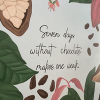   at Belize Chocolate Company in Caye Caulker