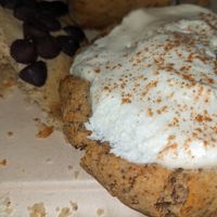 Cinnamon bun is no longer listed as vegan.  at Mystic Coffee in Hollywood