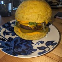 Impossible Burger at Mystic Coffee in Hollywood