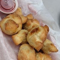 Vegan garlic knots at Fat Daddy's Pizzeria in Provo