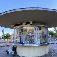 The kiosk at Sandwich Club - Hietalahdenranta in Helsinki
