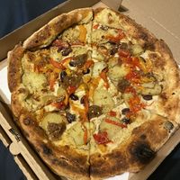   at The Hall's Pizza Kitchen in Oklahoma City