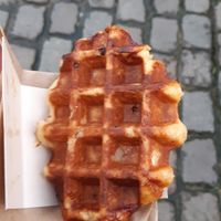 Waffle at IceLab NiceCream Creations in Antwerpen