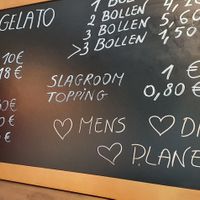 Menu at IceLab NiceCream Creations in Antwerpen