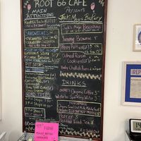 Menu of the moment   at Root 66 Cafe in Santa Fe