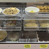 Savory items +a few sweeties  at Root 66 Cafe in Santa Fe