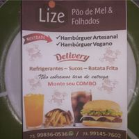 Phone/Contato at Lize Burguer in Itacare