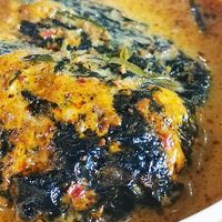 Vegetarian Fish Curry at VeggieJ - อาหารเจสะพานหัน in Bangkok