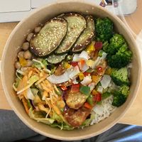 Mochico tempeh at KOA Bistro & Bar in Ljubljana