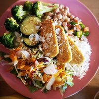 Mochito tempeh at KOA Bistro & Bar in Ljubljana