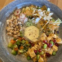 tofu poké at KOA Bistro & Bar in Ljubljana