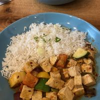 orange tofu  at KOA Bistro & Bar in Ljubljana