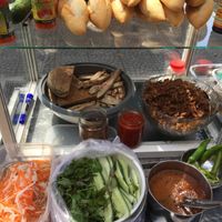 ingredients at Banh Mi Chay Nha Trang in Hoi An