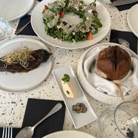 Starter selection  at Koukoumi Hotel in Mykonos