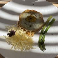 Fried ‘egg'  at Koukoumi Hotel in Mykonos