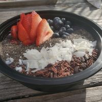 Acai bowl at Flatbread & Butter in St Petersburg
