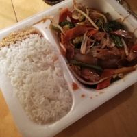 Gemüse chop suey mit Tofu at Mai Asia in Hamburg