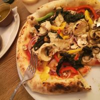 Pizza at Da Noi in Dusseldorf