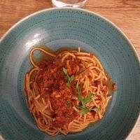 Spaghetti Volognese at Da Noi in Dusseldorf