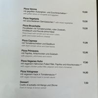 Vegan Pizza   at Da Noi in Dusseldorf