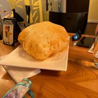 Bhatura bread at The Madras Cafe in Orlando