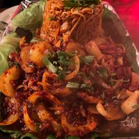 Schezwan Fried Noodle Special  at The Madras Cafe in Orlando