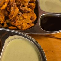 Onion bhaji at The Madras Cafe in Orlando