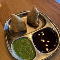 Samosas  at The Madras Cafe in Orlando