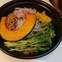 Maze soba takeout at Menya Takeichi Anokubodai in Tokyo