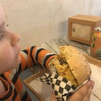 Mushroom Burger at BEIJU HEALTHY FUN FOOD in Cascais