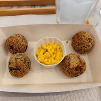Mushroom balls 😋😋 at BEIJU HEALTHY FUN FOOD in Cascais