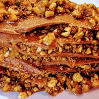 Baklava gluten free and yummy at Zest Raw Vegan Eats in Chicago